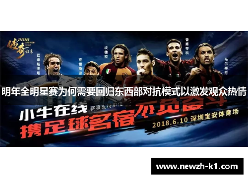 明年全明星赛为何需要回归东西部对抗模式以激发观众热情