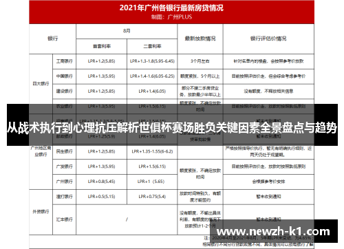 从战术执行到心理抗压解析世俱杯赛场胜负关键因素全景盘点与趋势 从战术执行到心理抗压解析世俱杯赛场胜负关键因素全景盘点与趋势